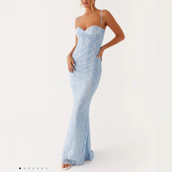 Peppermayo - Sonia Maxi Dress - Blue - Picture 2 of 7